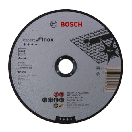 Disco de Corte PRO Stainless Steel and Metal 7