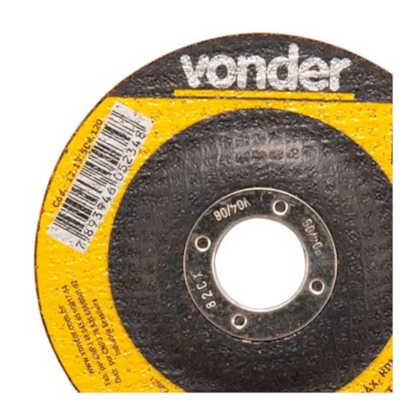 Disco de Desbaste 4.1/2'' 13x64'' 7/8'' VDA-50 1219504120 VONDER-8153a503-1794-4e2f-87c3-fec3461fdea2