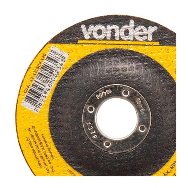 Disco de Desbaste 4.1/2'' 13x64'' 7/8'' VDA-50 1219504120 VONDER-a7d1237f-2be2-45e9-9339-ebd51cab47b1