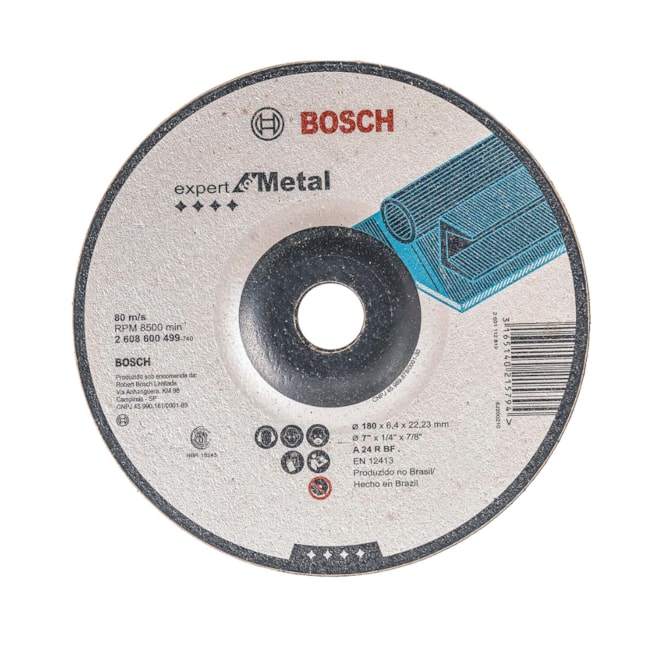 Disco de Desbaste BOSCH PRO Metal para Ferro 7