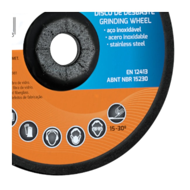 Disco de Desbaste para Aço Inox 7'' 45100/007 TRAMONTINA PRO-1c6c0316-a579-4727-88f2-9db46daccb5a