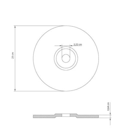 Disco de Desbaste para Aço Inox 9