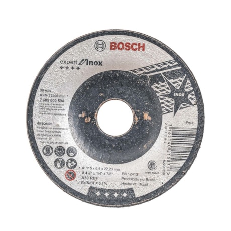 Disco de Desbaste para Inox 4.1/2