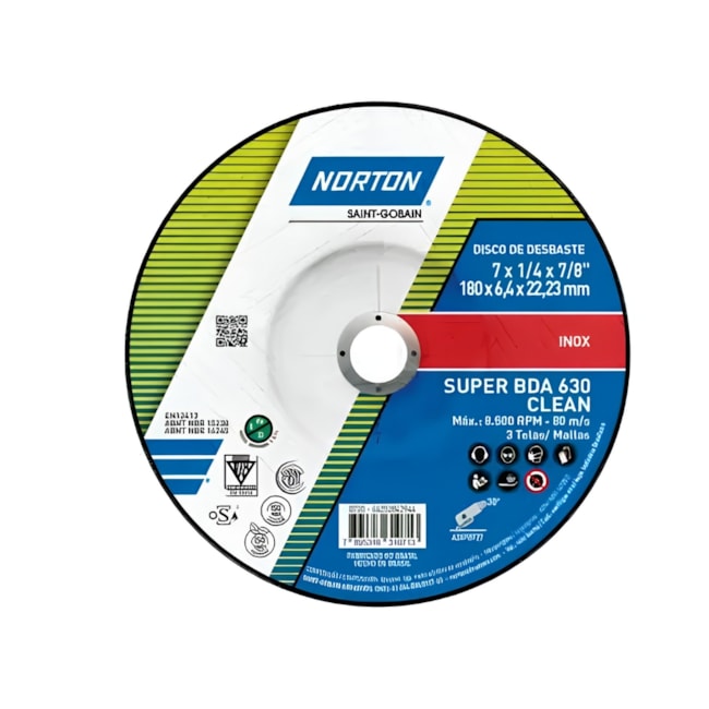 Disco de Desbaste para Inox 7