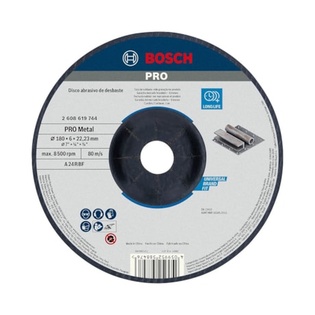 Disco de Desbaste PRO Metal 7
