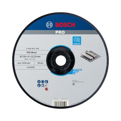 Disco de Desbaste PRO Metal 9