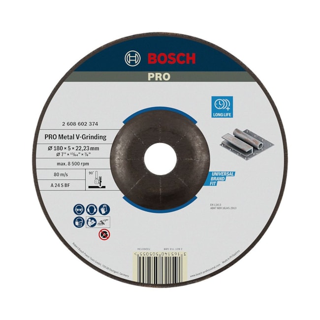Disco de Desbaste PRO Metal V-Grinding 7