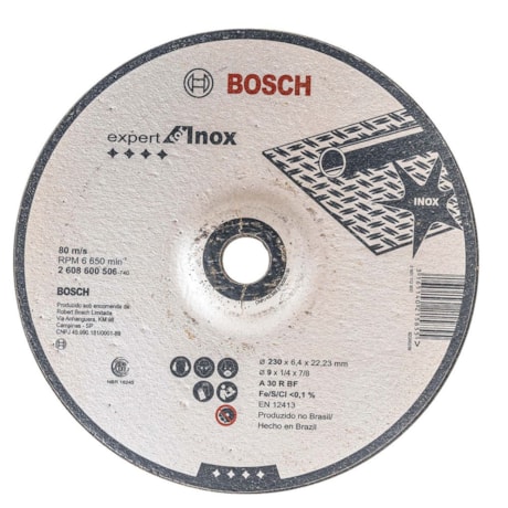 Disco de Desbaste PRO Stainless Steel 9