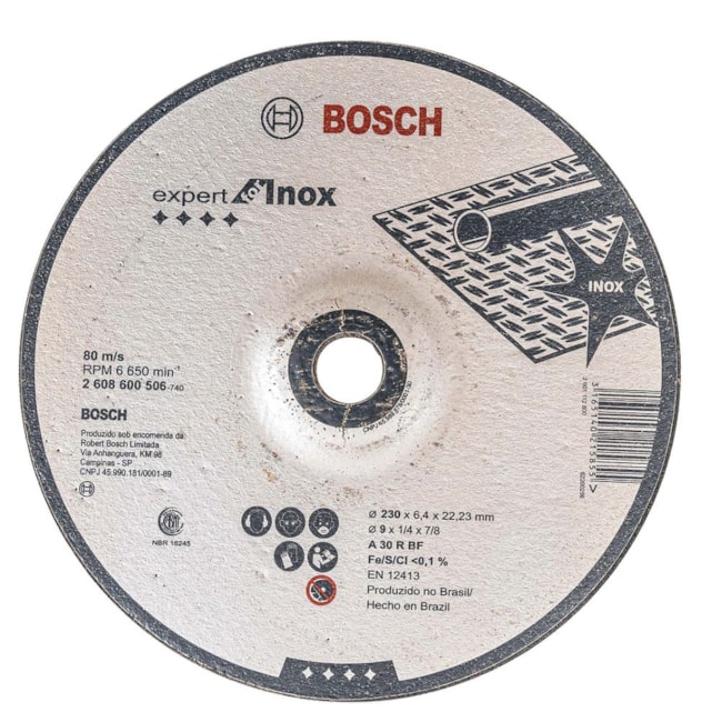 Disco de Desbaste PRO Stainless Steel 9