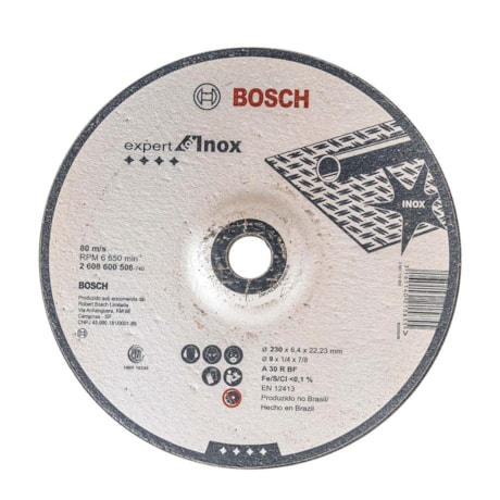 Disco de Desbaste PRO Stainless Steel 9