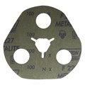Disco de Lixa AVOS para Ferro 4.1/2" 7/8" Grão 100 Metalite F 227 NORTON