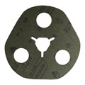 Disco de Lixa AVOS para Ferro 4.1/2" 7/8" Grão 80 Metalite F 227 NORTON