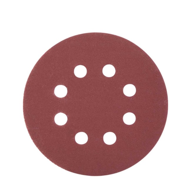 Disco de Lixa com Costado Pluma 125mm Grão 240 8 Furos com 10 Peças 12.58.355.240 VONDER-2c30e08c-316b-445e-a04c-1f3135454a66