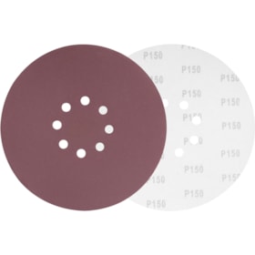 Disco de Lixa de Parede 225mm Grana 150 8 Furos 12582250150 VONDER