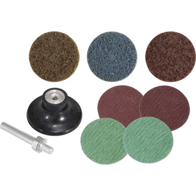 Disco de Lixa e Esponja 50mm com 9 Peças 1250009000 VONDER-70f40977-9854-4f7d-9ce9-eb96271a3fcb
