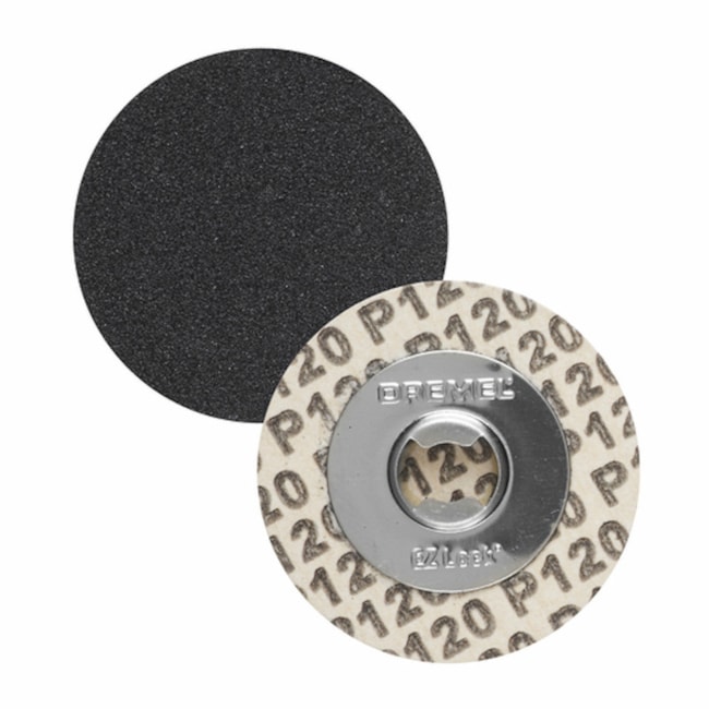 Disco de Lixa Grão 120 EZ-Lock para Micro Retífica 2615E412AC DREMEL-44115c37-8f18-4959-bef0-436d2731c2f6