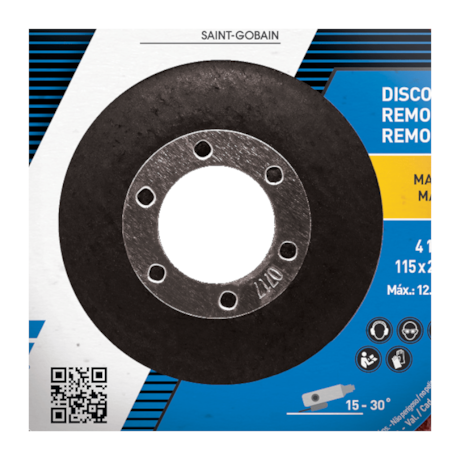 Disco de Lixa para Madeira 4.1/2