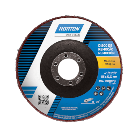 Disco de Lixa para Madeira 4.1/2