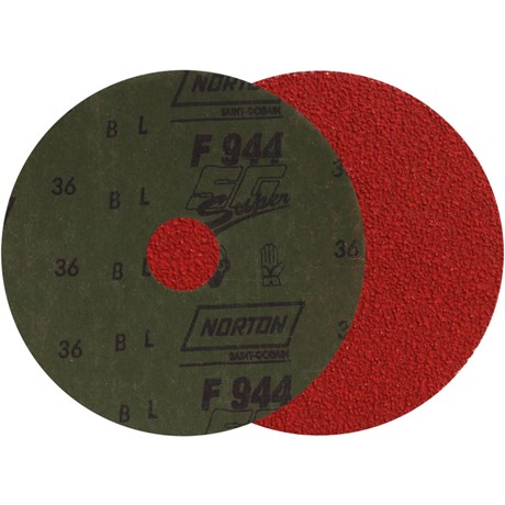 Disco de Lixa para Metal 4.1/2" Grão 36 Seeded Gel F 944 NORTON