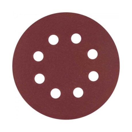 Disco de Lixa para Parede 225mm Grão 100 8 Furos 12582250100 VONDER-912e4e9e-8a3e-4f46-822c-2a62b551b5ea