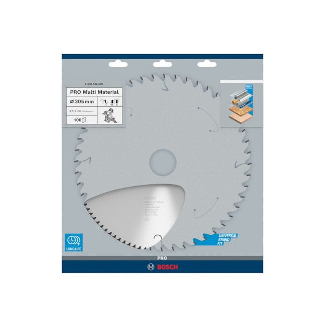 Disco de Serra Circular BOSCH PRO Multi Material 12