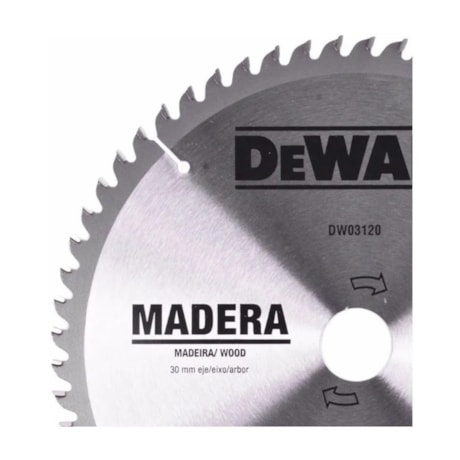 Disco de Serra Circular para Madeira 10'' X 60 Dentes DWA03120 DEWALT-1240e676-9ba0-455b-a024-06ecfb53870a