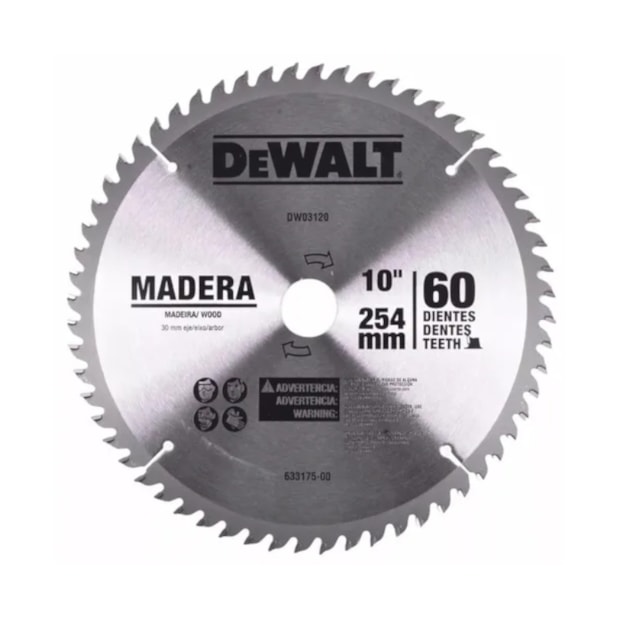 Disco de Serra Circular para Madeira 10'' X 60 Dentes DWA03120 DEWALT-9fd13dc9-6cfa-4b18-93be-85ba11ed7b32