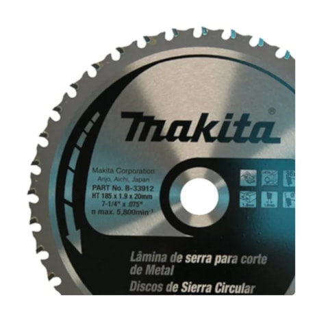 Disco de Serra Circular para Madeira 150x20mm B-47204 MAKITA