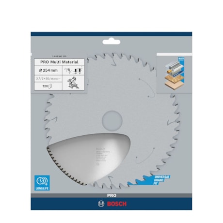 Disco de serra circular PRO Multi Material 10