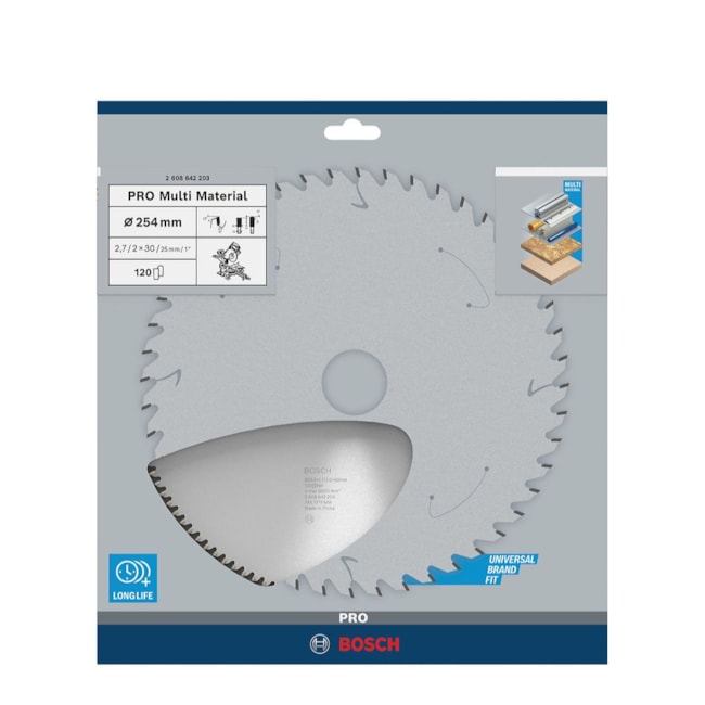 Disco de serra circular PRO Multi Material 10