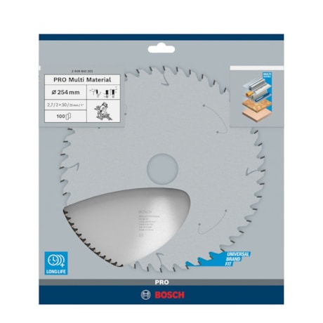 Disco de Serra Circular PRO Multi Material 10