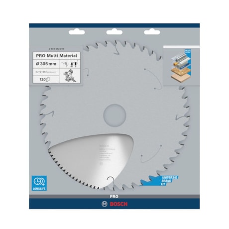 Disco de Serra Circular PRO Multi Material 12