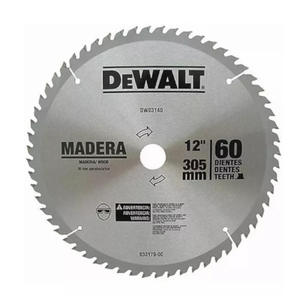 Disco de Serra Circular Widia 12'' 60 Dentes DWA03140 DEWALT-cd9a82d0-9c6e-4ab9-984d-bd55a4127c06