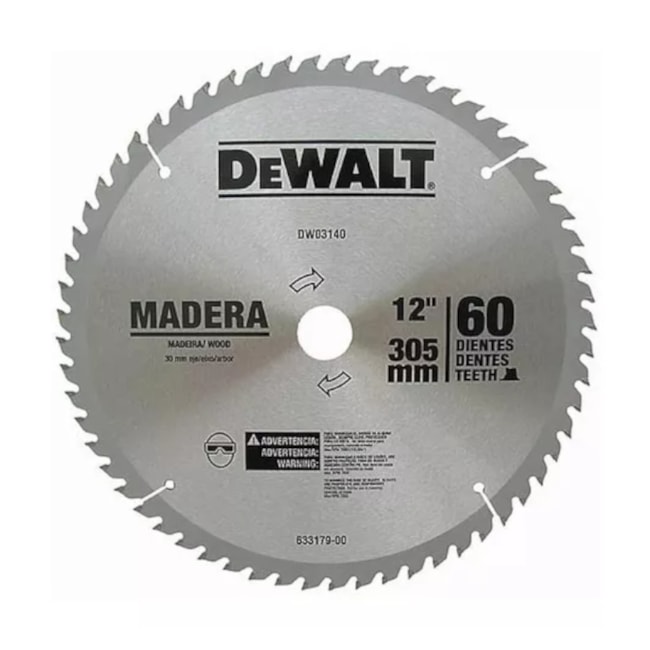 Disco de Serra Circular Widia 12'' 60 Dentes DWA03140 DEWALT-74123205-c99b-4ed4-99a0-2b616d533e19