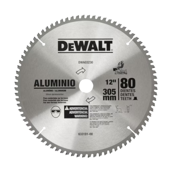 Disco de Serra Circular Widia 12'' 80 Dentes DWA03150 DEWALT-6cda0bc5-6325-4b83-87e2-e17c97f78a29