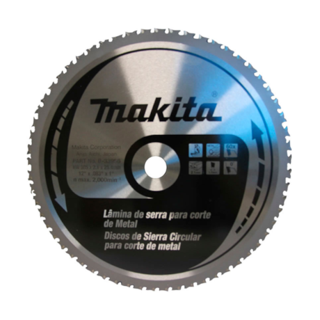 Disco de Serra Circular Widia 12'' com 60 Dentes B-33956 MAKITA-cc660f3c-2c81-4ab0-9996-4102a7390550