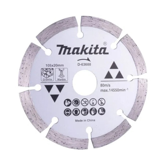 Disco Diamantado 105x20.0mm D-63688 MAKITA-dd486f4c-bb55-4a76-9f6a-8565d5d385a5
