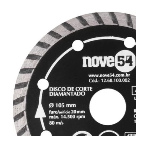 Disco Diamantado 105x20.0mm N2 1268100002 NOVE54-cf82f3af-ae8a-4964-b90c-db68f5810e6d