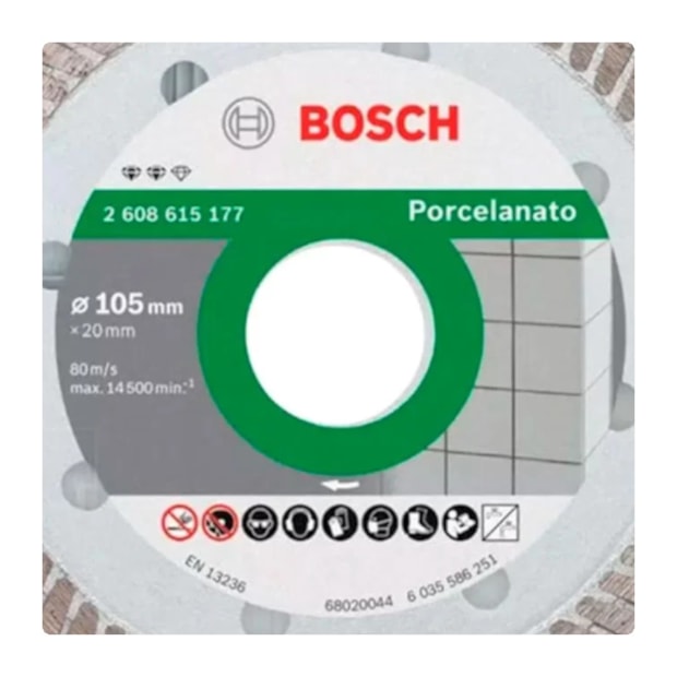 Disco Diamantado 105x20mm Turbo 2608615177 BOSCH-08618206-7af4-45db-b817-d39b187aa389