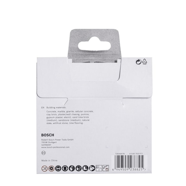 Disco Diamantado 110mm x 20.0mm 10mm Segmentado 2608615229 BOSCH-90fdc589-eb6a-415b-959b-afa92cf97f1b