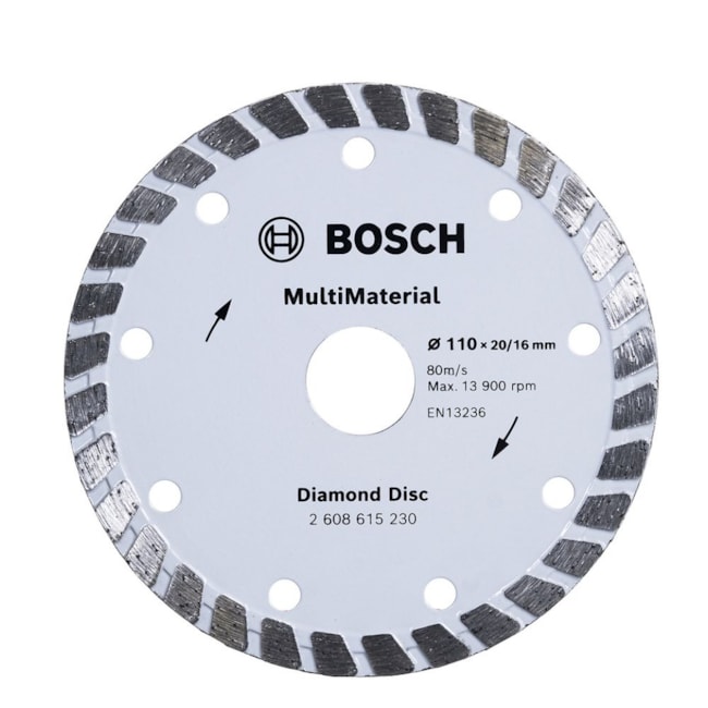 Disco Diamantado 110mm x 20.0mm 10mm Turbo 2608615230 BOSCH-6b55ed17-0079-4899-805d-23d647df9e04
