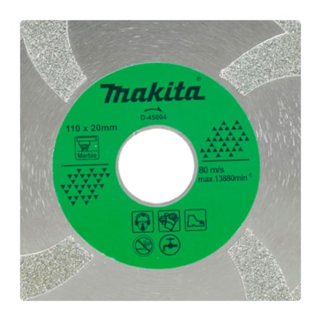 Disco Diamantado 110x20.0mm 4.5mm D-45004 MAKITA-564ff391-3f3c-4c71-a258-9dc6281e9f6e