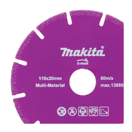 Disco Diamantado 110x20.0mm 5mm D-44426 MAKITA