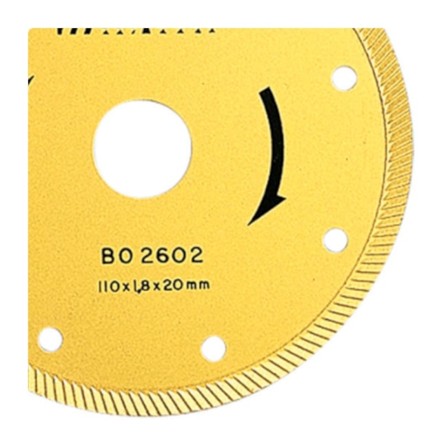 Disco Diamantado 110x20.0mm 6mm Turbo B-02602 MAKITA-d6f36463-abd3-4518-9835-52b14175e8a6