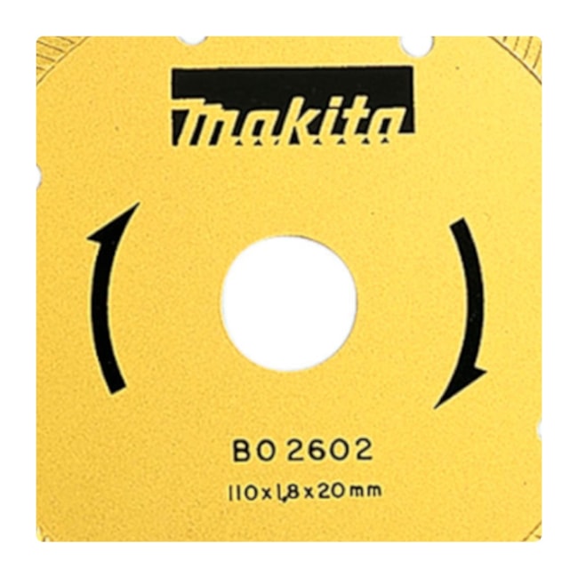 Disco Diamantado 110x20.0mm 6mm Turbo B-02602 MAKITA-86742469-1a5b-4b1d-a5fc-35bfbfc57d46