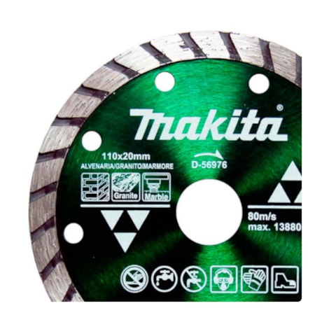 Disco Diamantado 110x20.0mm 8mm Turbo D-56976 MAKITA-f7e6c351-7767-4406-8c3b-323d0390039f