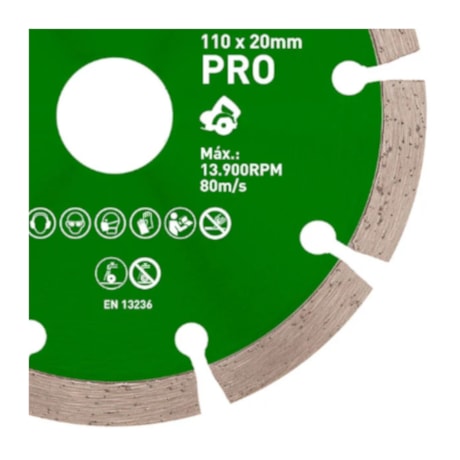 Disco Diamantado 115mm M14 PRO SEGMENTADO 000000070184632331 NORTON-056d7eae-3405-4f3f-a852-1d09b010478d