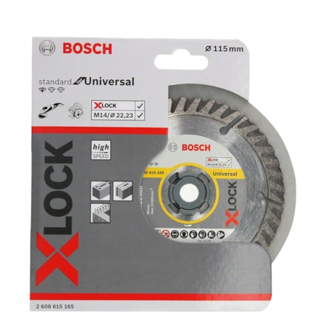 Disco Diamantado 115mm x 22,2mm 2mm Standard for Universal X-LOCK 2608615165 BOSCH-b4155760-9f28-487f-b38b-0dad0b9437b6