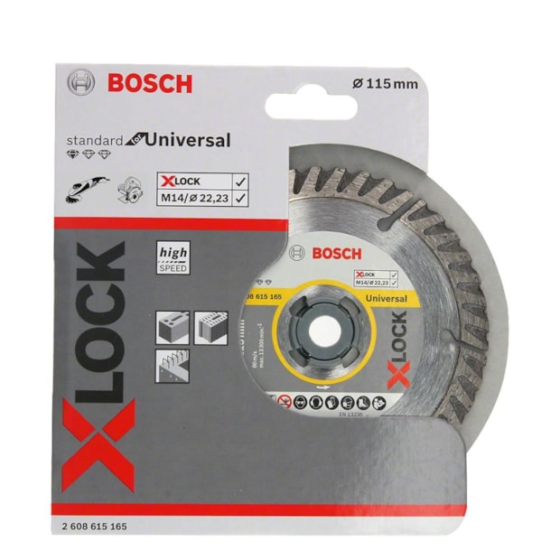 Disco Diamantado 115mm x 22,2mm 2mm Standard for Universal X-LOCK 2608615165 BOSCH-538890dd-ba0a-4365-ae36-02b923c309e2