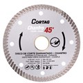 Disco Diamantado 115mmx22.2mm Turbo Chanfro 61907 CORTAG